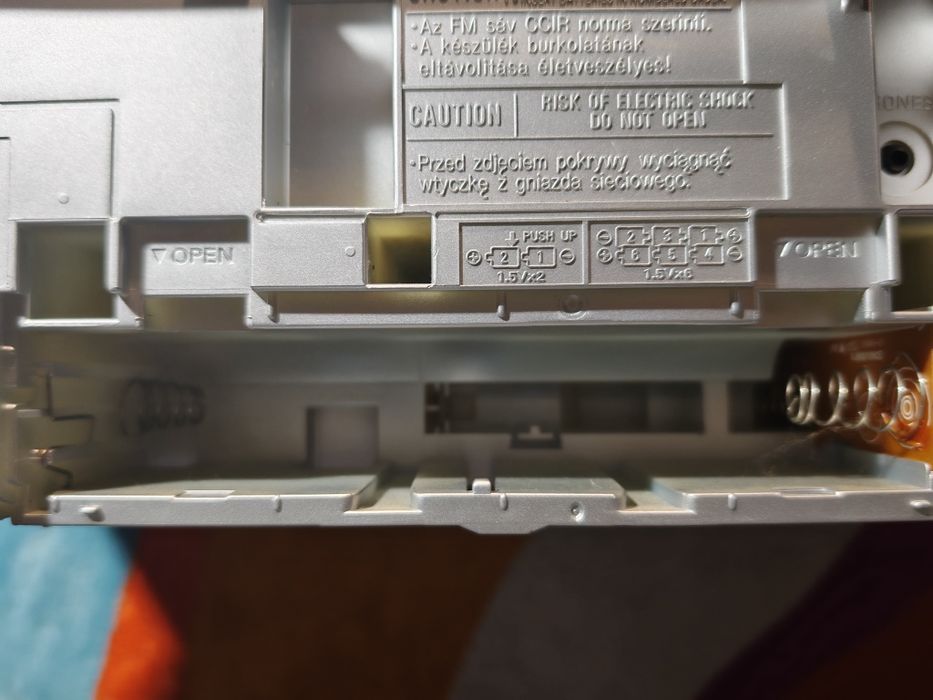 Panasonic radio, cd și caseta