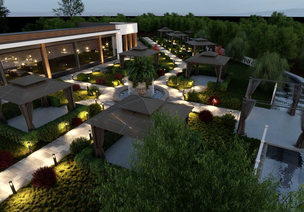 Ландшафтное освещение