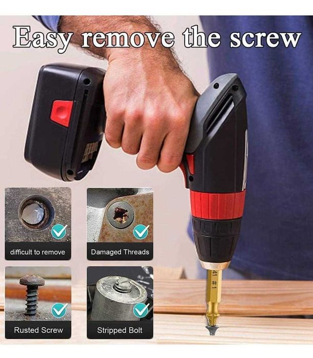 Set de 5 Extractoare de Suruburi Smart Tool din Titan