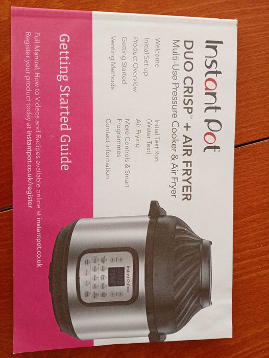 Instant pot duo plus мултикукър под налягане и Еър фрайър