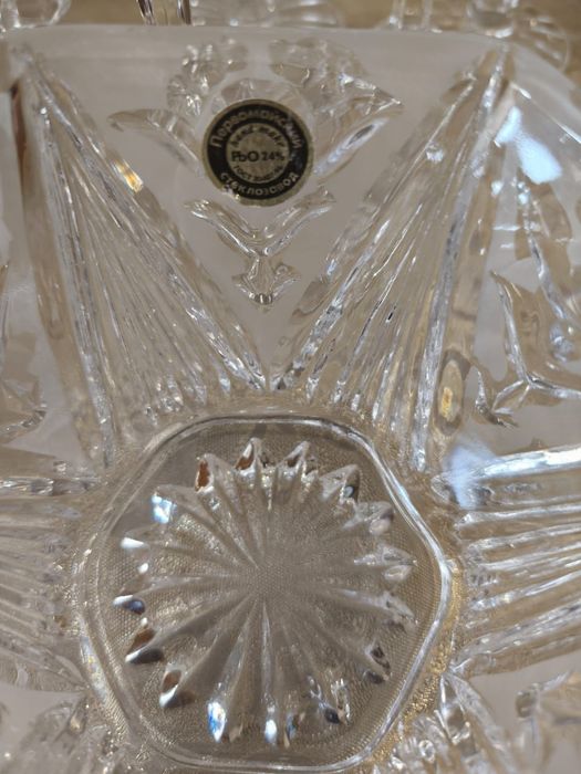 Фужеры и рюмки Bohemia.