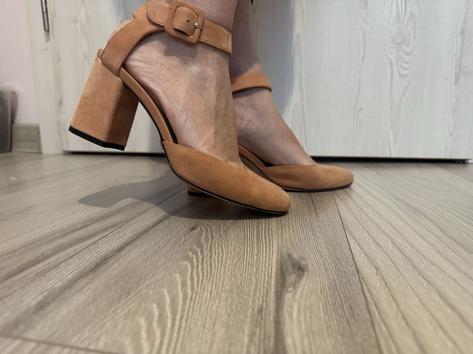 Pantofi din piele intoarsa IL Passo