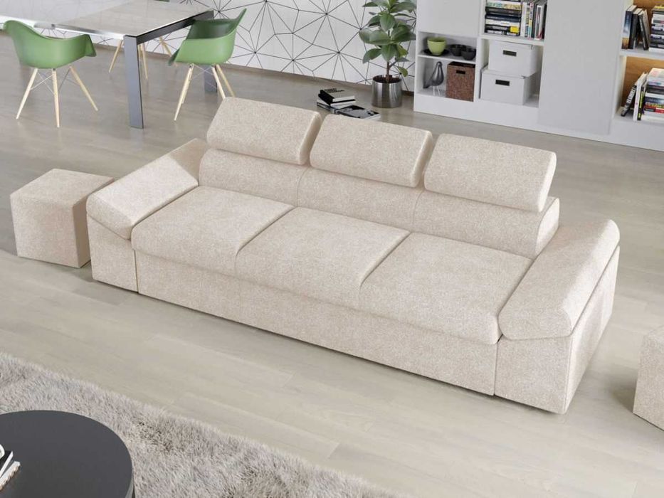 Canapea Extensibila Magic Plusata Crem - Transport Gratuit