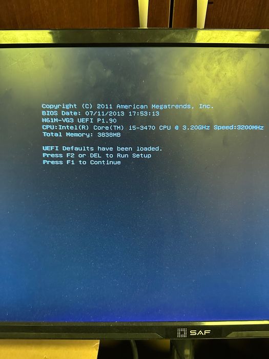 Комплект h61 + core i5 3470+озу  4gb+450w