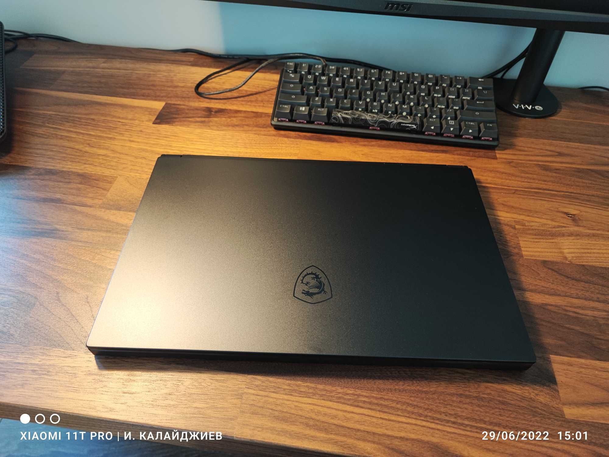 Лаптоп MSI GS66 Stealth