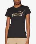 Дамска тениска PUMA Essentials+ Animal Graphic Tee Black - S