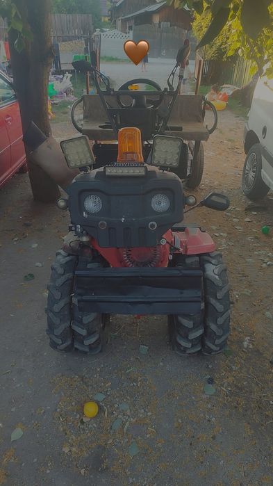 Motocultor rotakt 13 cp cu remorcă