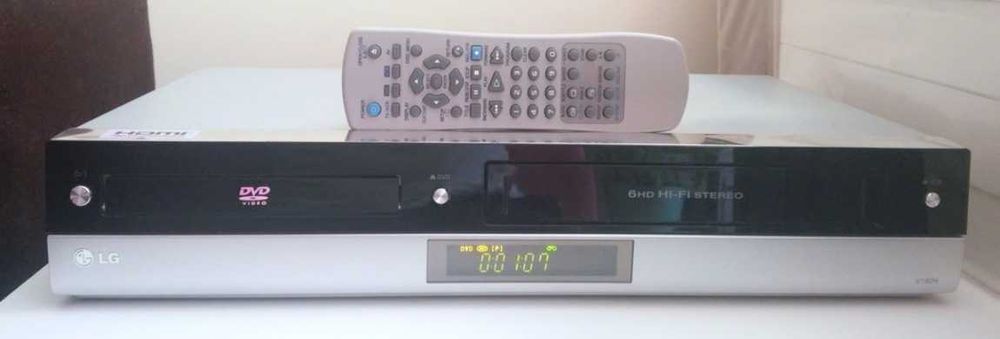 Video recorder  DVD rec combo LG nou