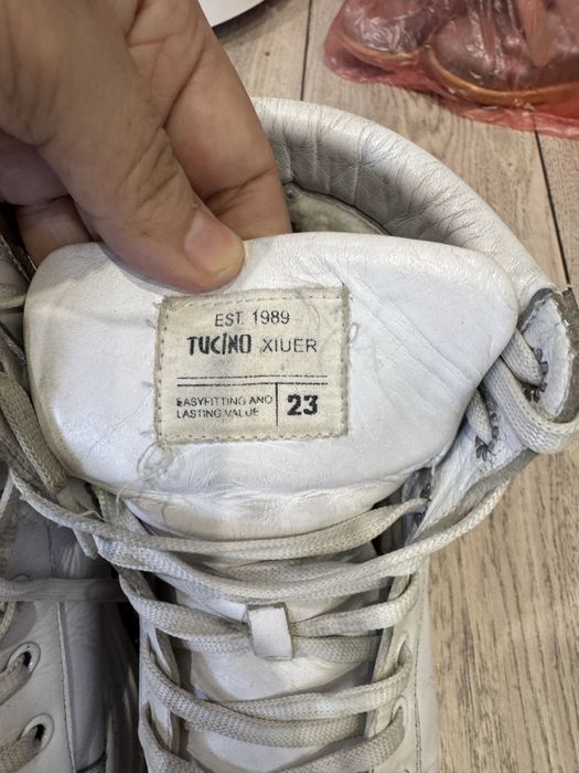 Ботинки турецкие Tucino ,размер 36 наткралтный мех и кожа