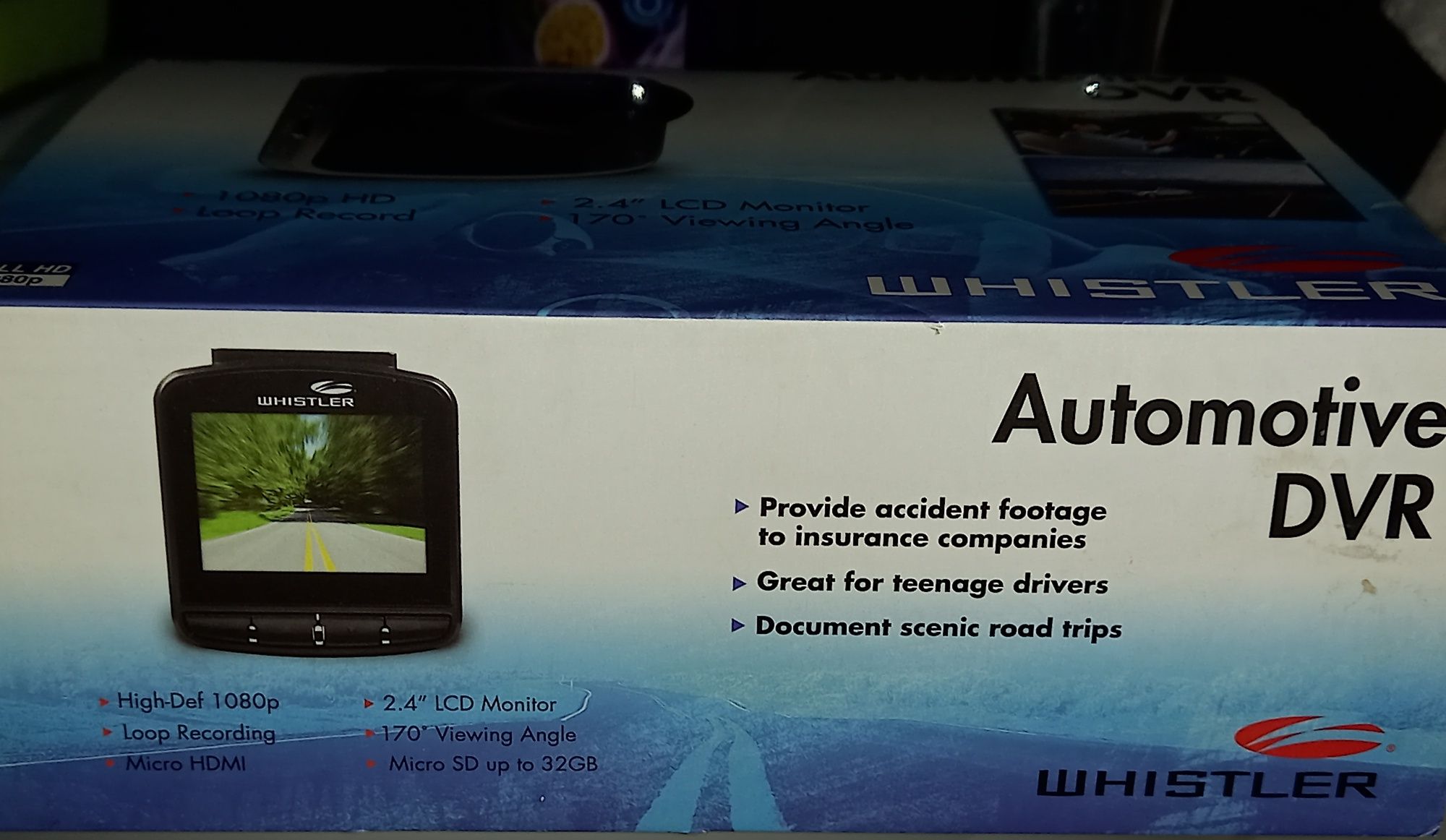 Видеорегистратор WHISTLER DVR - USA