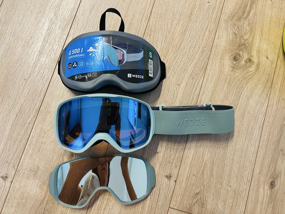 Casca + ochelari ski Wedze, marimea S