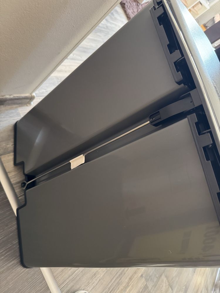 Кош за отпадъци Curver Duo, С педал, Сив, 26L + 26L