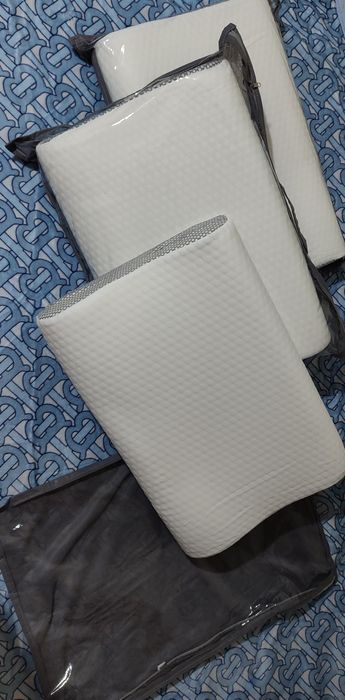 Ортопедические подушки 60х40 с пеной памяти формы