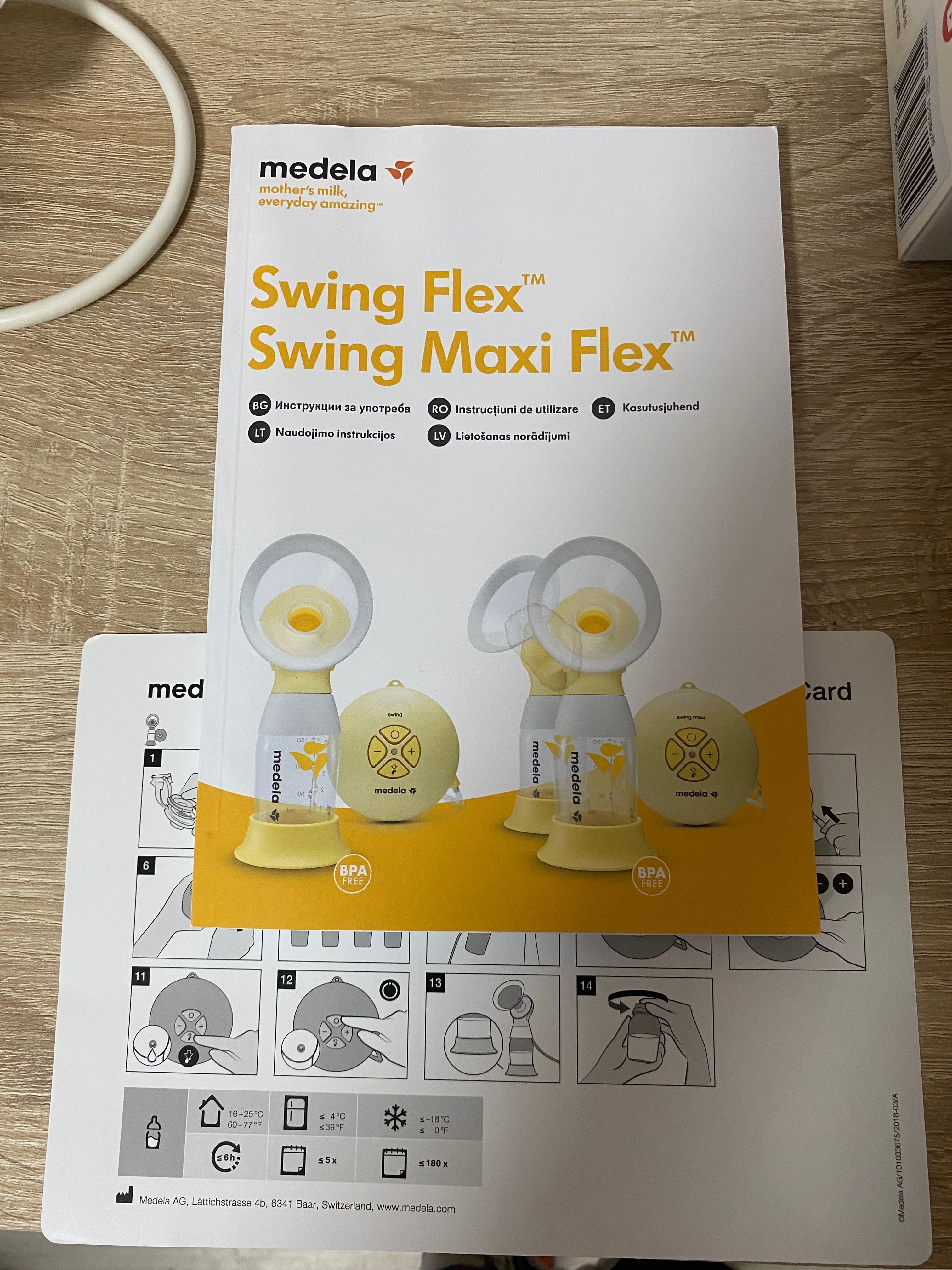 Електрическа единична помпа за кърма Medela Swing Flex