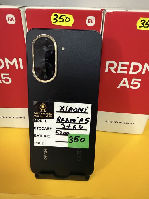Redmi A5 3+64 gb Nou sigilat