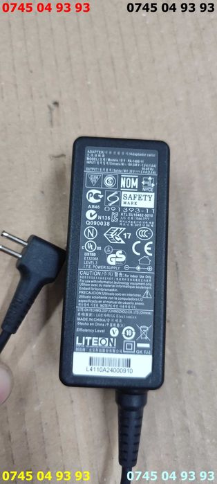 alimentator incarcator PA 1400-11 are 2 mufe subtiri 20v 2A