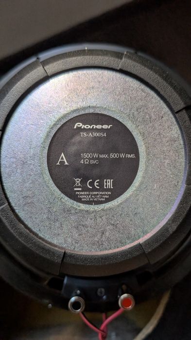 Subwoofer auto Pioneer 1500W