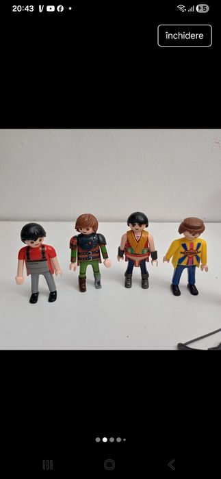 Figirine playmobil omuleti si accesorii