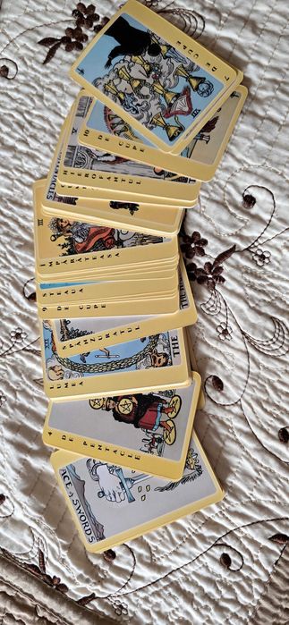 Carti tarot Rider Waite - trecut, prezent si viitor