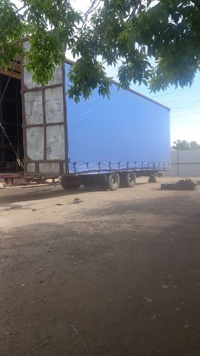 Продам тент на фуру в комплекте на боковое погрузку размером 9,5×3 м