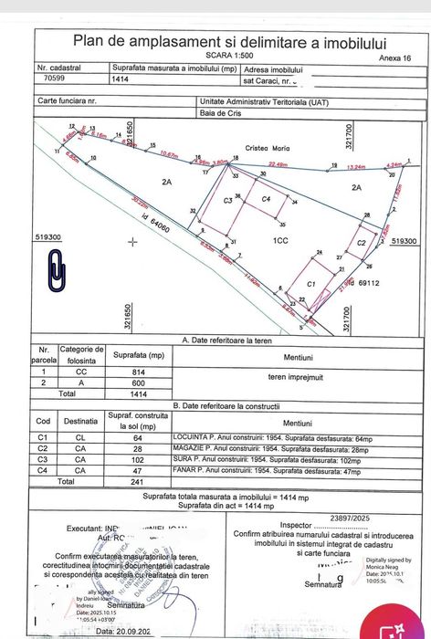 Casa cu sura si anexe + teren de vanzare