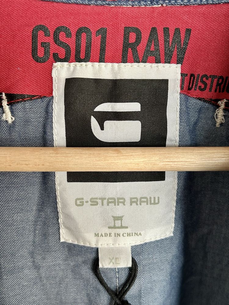 G-Star RAW Нова мъжка дънкена риза XL