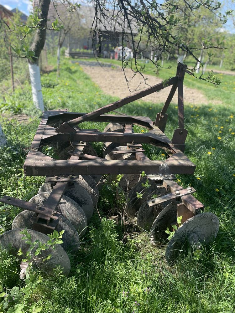 Disc si plug pentru tractor