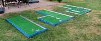 Teren mini golf cu patru trasee.