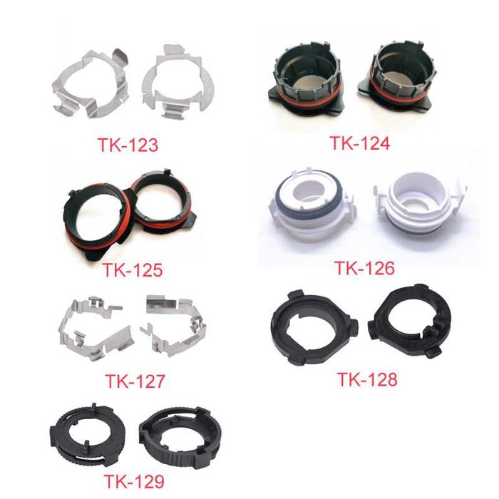 Adaptori bec LED/xenon Audi, BMW, FORD, VW, Kia, Hyundai,Opel,Mercedes