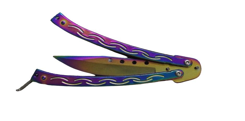 Cutit, Briceag fluture, Future Knife, 25 cm, multicolor
