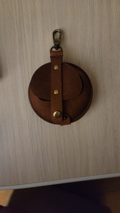 Чехол натуральная кожа для наушников