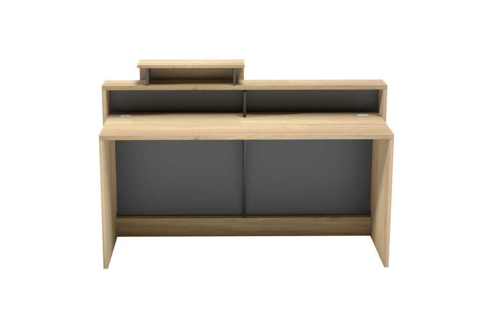 Рецепция, Lotus, Натурален/Антрацит, 160х60х105см.