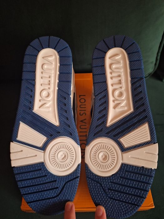 Papuci Louis Vuitton Skate 43, albaștrii