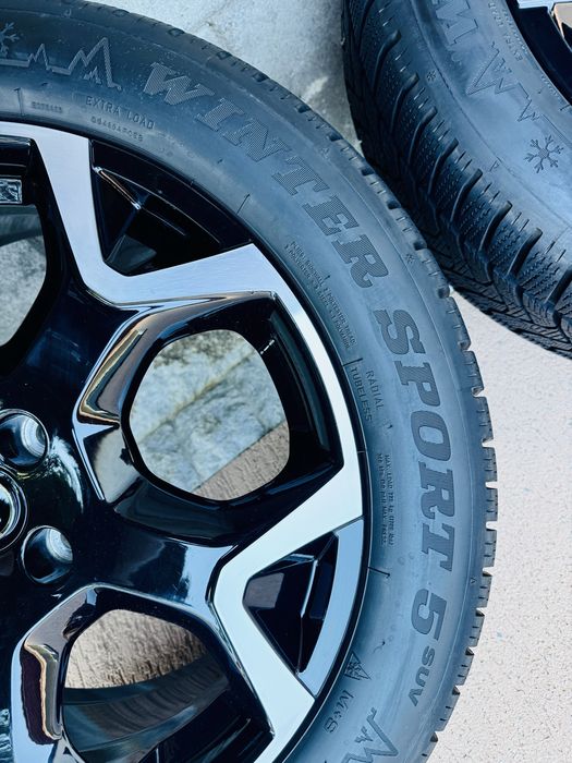 4 бр. Оригинални джанти за Опел Мока B 18 цола + зимни гуми Dunlop