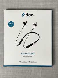Безжични Bluetooth слушалки SoundBeat Plus ttec, черни, блутут