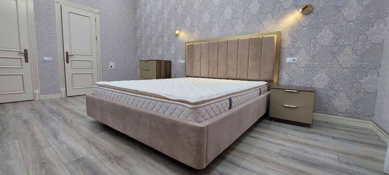 Мебель на заказ двухспальная кровать