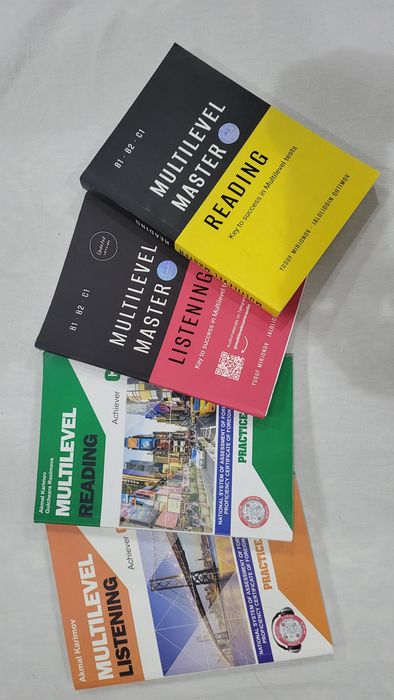 Mester va Achiever listening va reading kitoblar