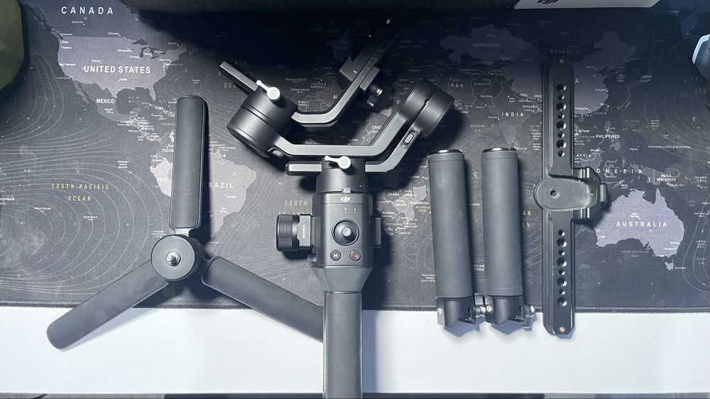 DJI Ronin SC + Focus Wheel + Dual Handles
