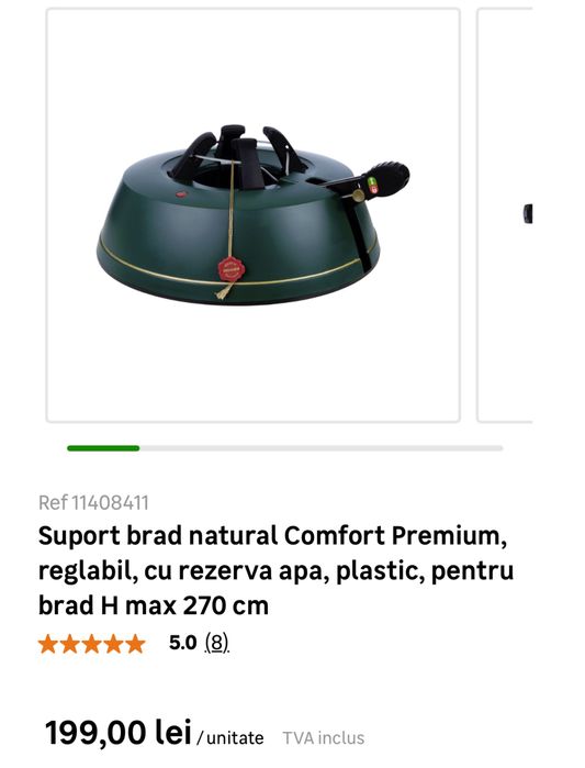 Suport brad natural
