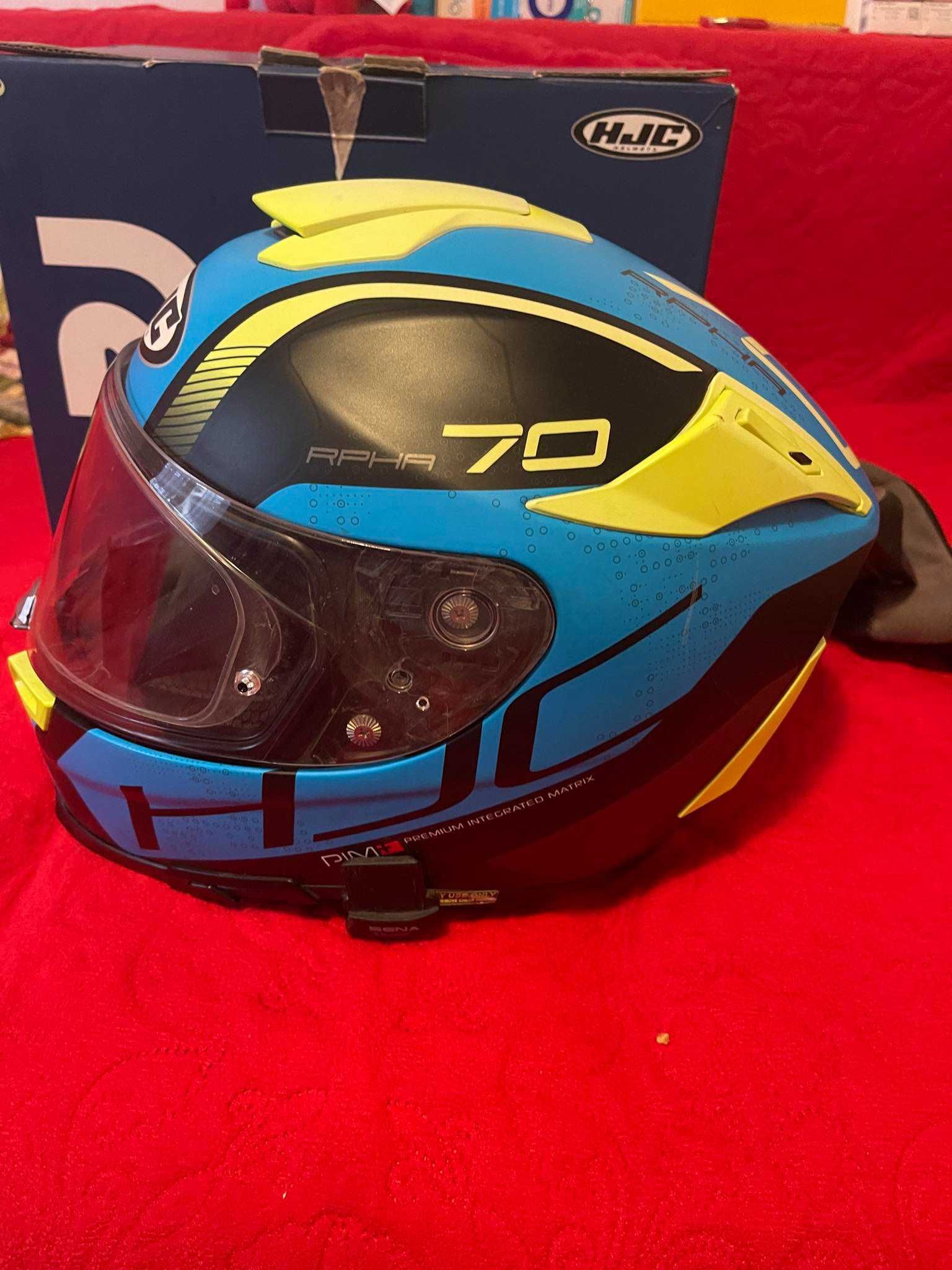 Casca moto HJC RPHA 70 LIF, marimea L Carbon