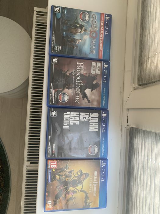 Продаются игры на пс 4 есть торг