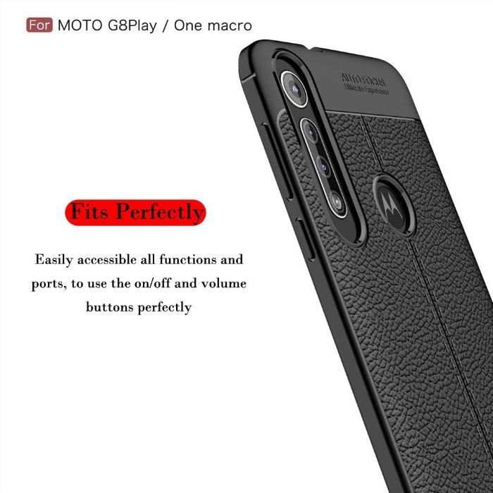 Husa Antisoc model PIELE pt. Motorola Moto Z3 Play