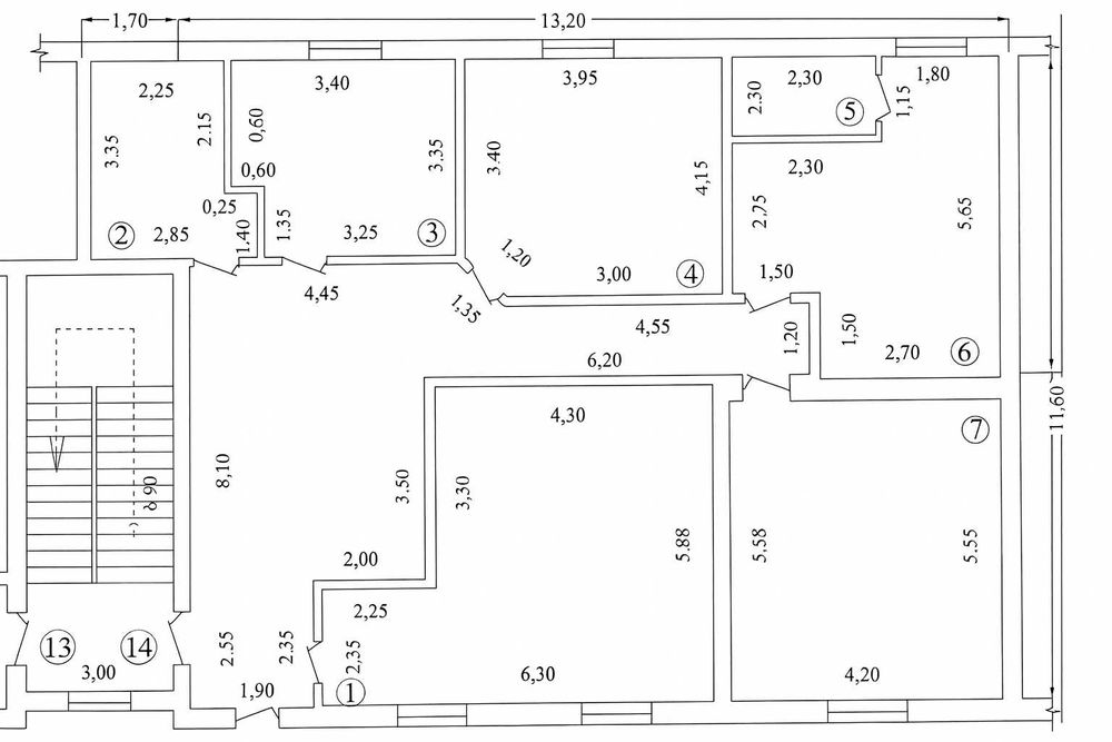 Продается квартира 2 этаж 4 комнаты 150кв метров