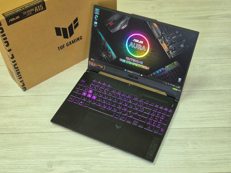 ГАРАНЦИЯ Ryzen 5|RTX4050|144Hz IPS|16RAM лаптоп laptop tuf туф gaming