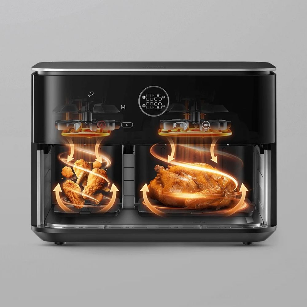 10L Аэрофритюрница Xiaomi Dual Zone Air Fryer 10L EU Глобальная Версия