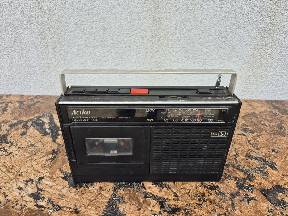 Radio Casetofon Aciko model  ACR-260 made in japan