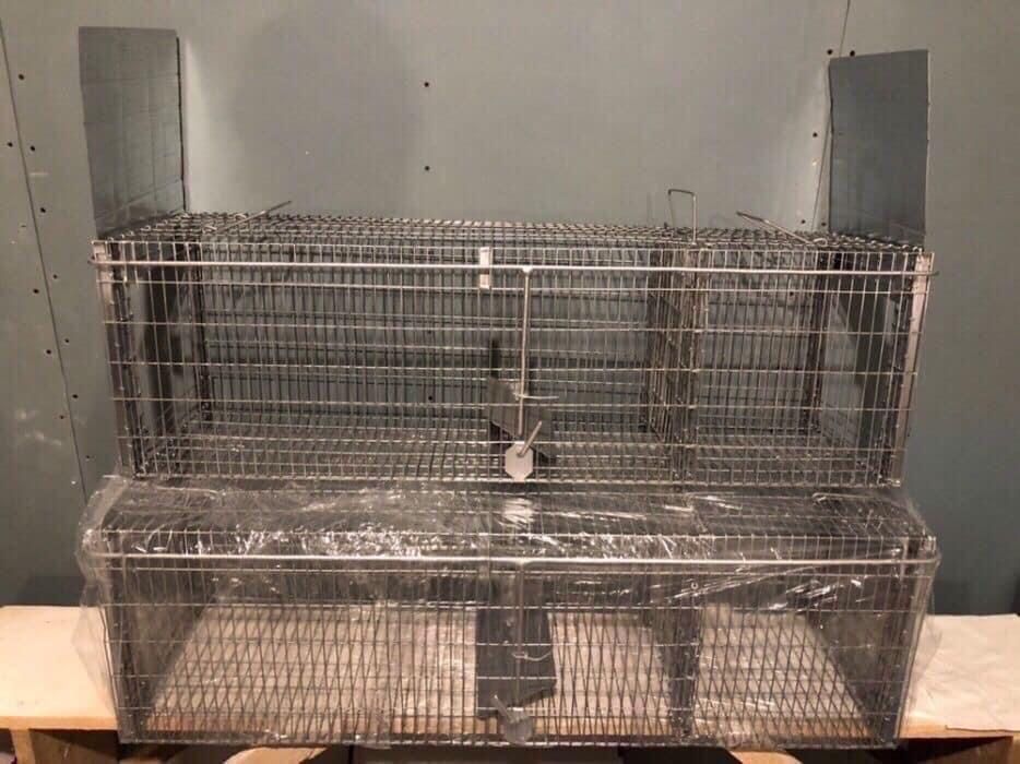 Capcana dihori,pisici,etc cu doua intrari/ 100 cm Conditie: Produs NEW