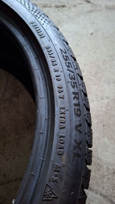 1buc 255 35 R19 Continental iarna M+S cauciuc anvelopa ms 19