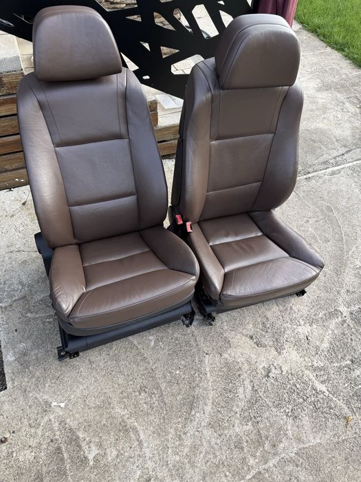 Кожен комфортен салон БМВ Е61 напа кожа