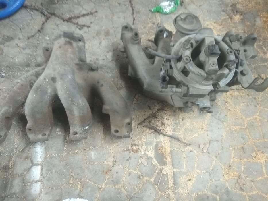 Выпускной коллектор на опель вектра